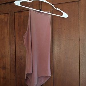 Forever 21 dusty pink bodysuit